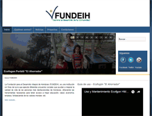 Tablet Screenshot of fundeih.org